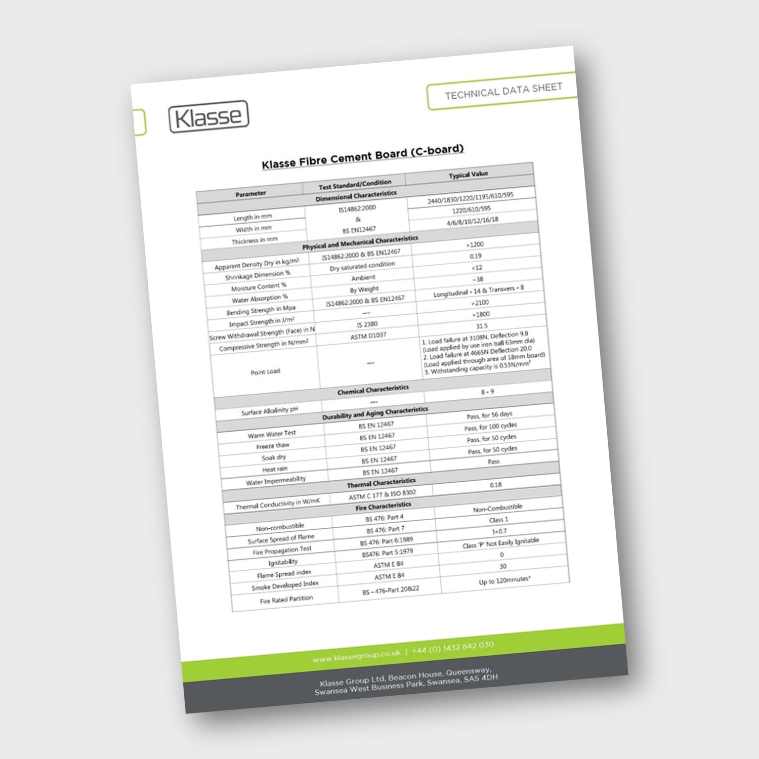 Klasse C-board Cement External Sheathing Board | Building Envelope